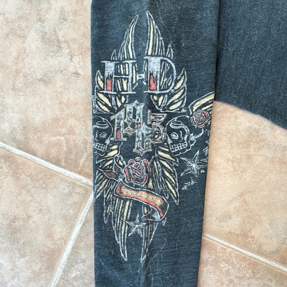 Women Harley Davidson Ragland Style Top - Picture 5 of 10